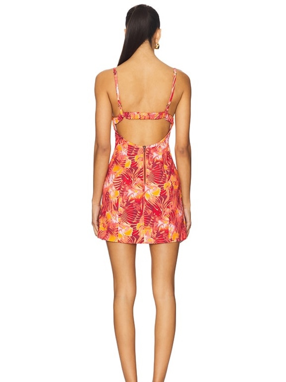 Free People | M | Kerri Stretch Cotton Minidress (Sold on Revolve) - Picture 3 of 5